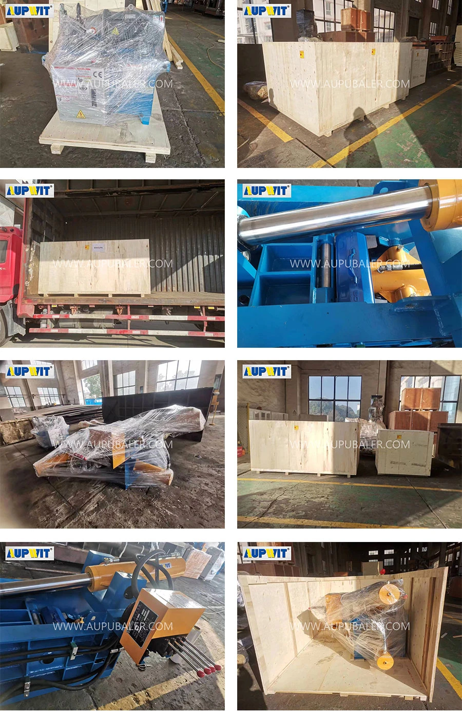 Overturning scrap metal baler Overturning scrap metal baler